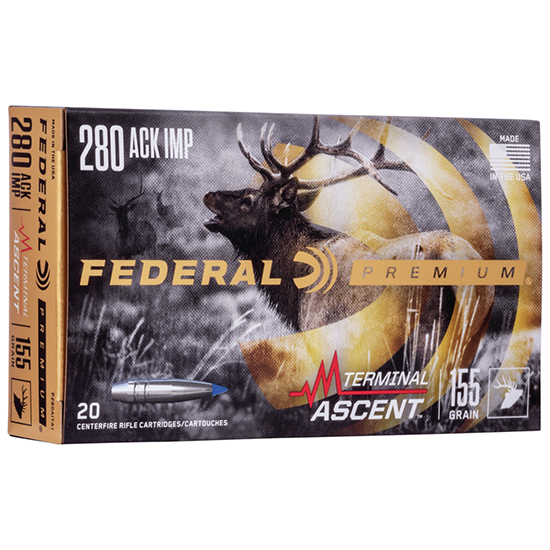 FED TERMINAL ASCENT 280ACK 155GR 20/10 - Ammunition